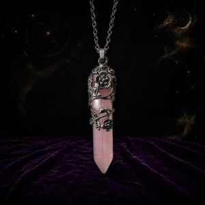 Divini Vintage Rose Quartz Pendulum