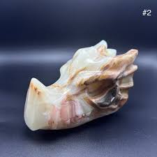 Jade Money dragon head
