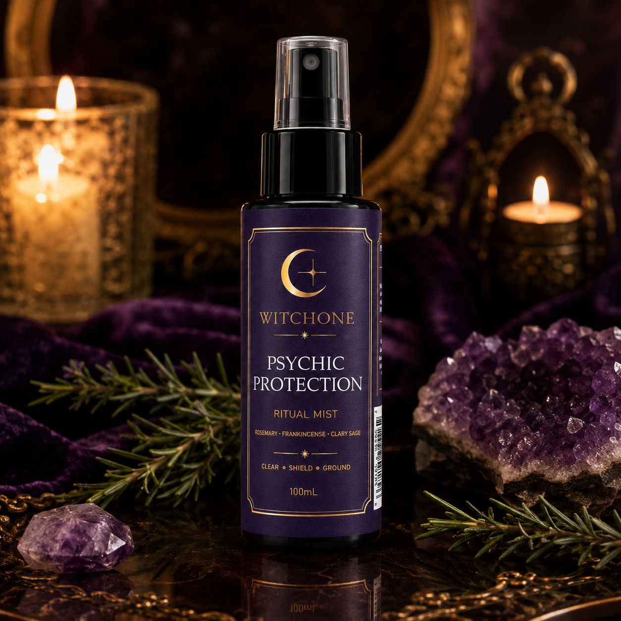 Psychic Protection Ritual Mist 2 Psychic Protection Ritual Mist - Image 2