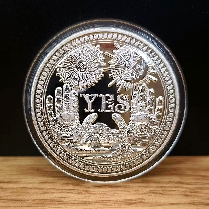 Gold or Silver Yes No Coins 3 Gold or Silver Yes No Coins - Image 3
